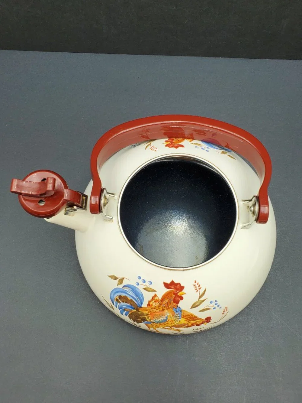 Corelle Country Morning Rooster Teapot Corning Rooster 2 Quart Tea Kettle